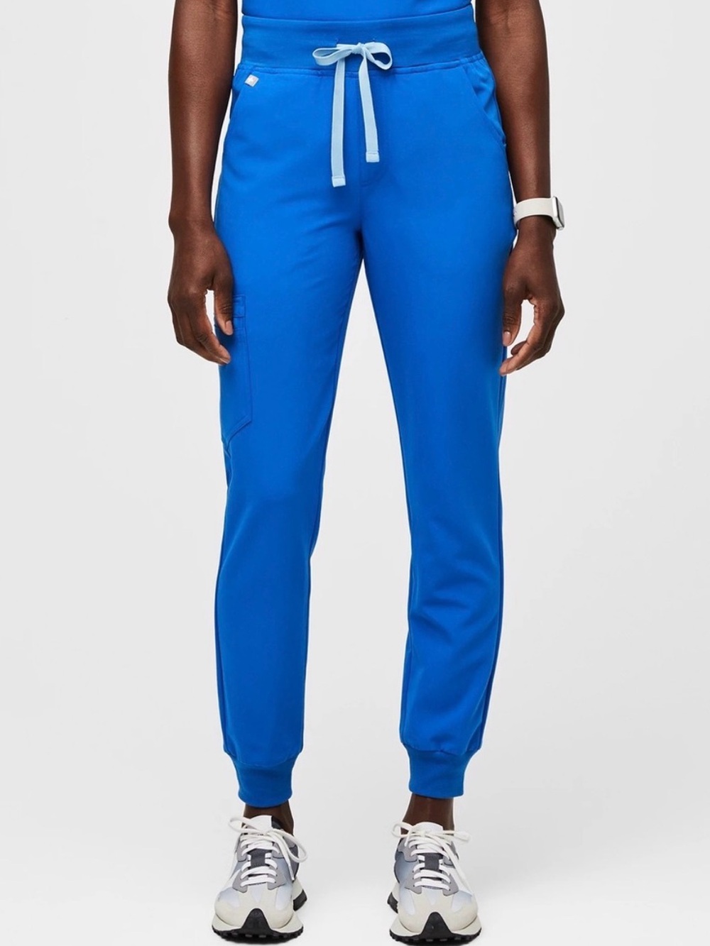 FIGS  Women’s Technical Collection Jogger Scrubs Ocean Blue Uniform XS